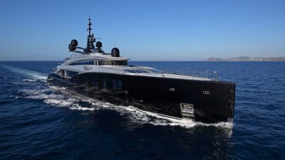 Image licensed to Lloyd Images Pictures of the super yacht Forever OneCredit: Lloyd Images